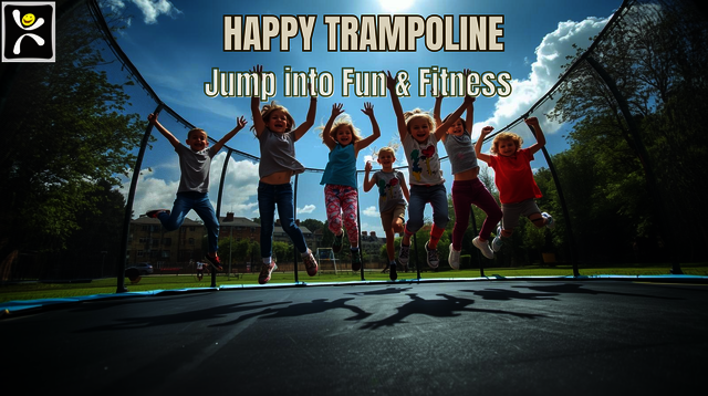 HAPPY TRAMPOLINE Round Trampolines