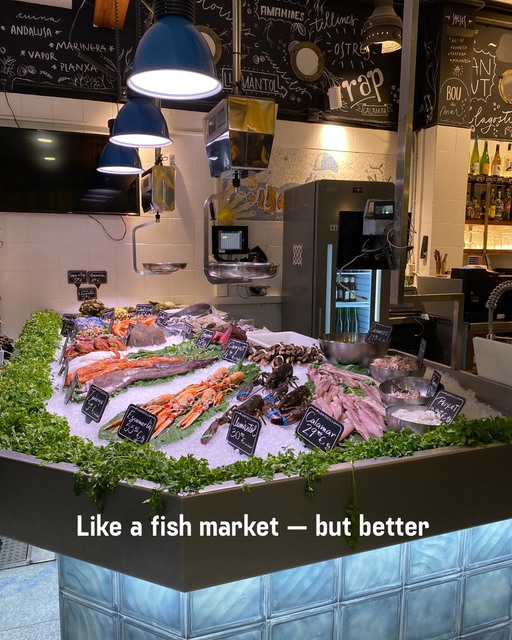 Best seafood in Barcelona Picture Box