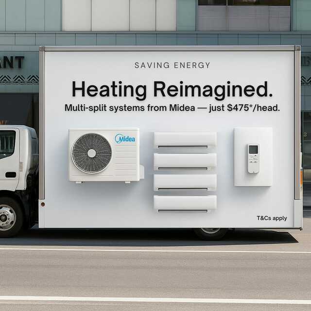 Multi split air conditioning from midea australia Picture Box