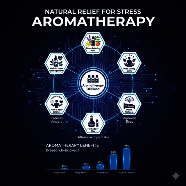 natural relief for stress Aromatherapy