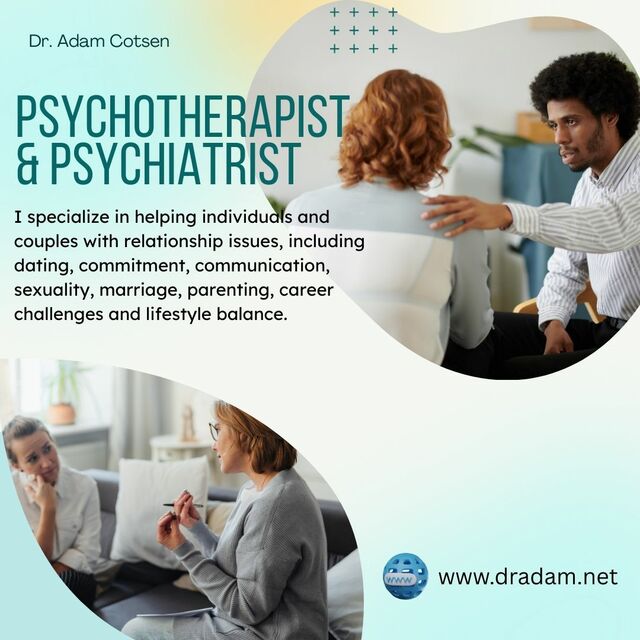 Dr Dr. Adam Cotsen,Psychotherapist / Psychiatrist