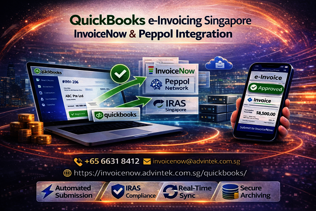 QuickBooks e-Invoicing Singapore  InvoiceNow & Pep QuickBooks e-Invoicing Singapore | InvoiceNow & Peppol Integration