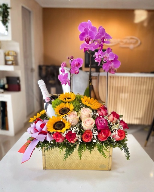 Arreglos de flores frescas Santiago Picture Box