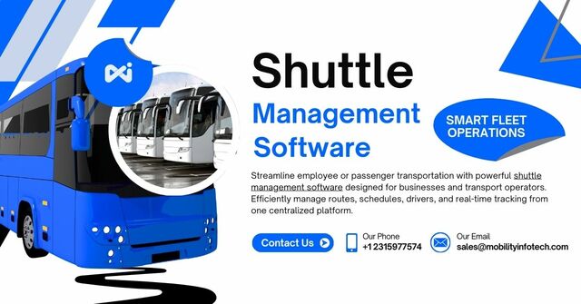 Shuttle Management Software Mobility Software