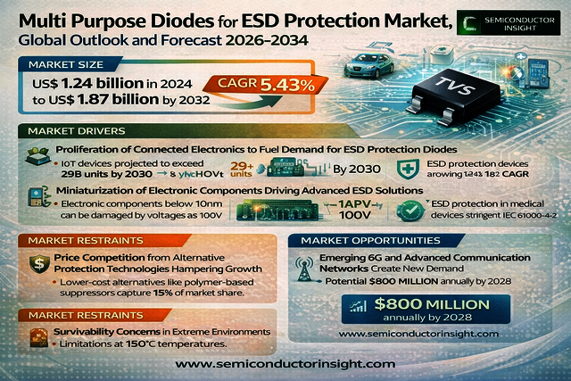 Multi Purpose Diodes for ESD Protection Market preranasmi