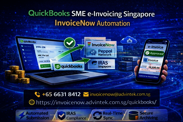QuickBooks SME e-Invoicing Singapore  InvoiceNow A Picture Box