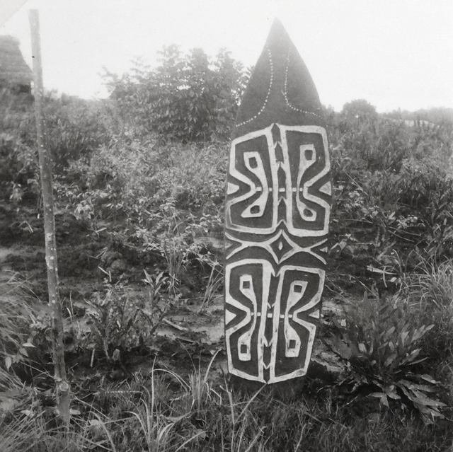 20217 serie BV-2637 Schild dorp Isaqa Tjitak gebie etnografica