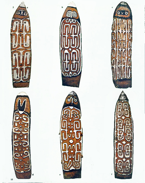 Konrad 1972 Asmat-Schilde-8 etnografica