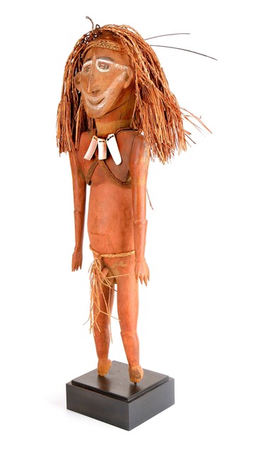 RV-6064-1 ca 1918 Marind beeldjeswerden waarschijn etnografica