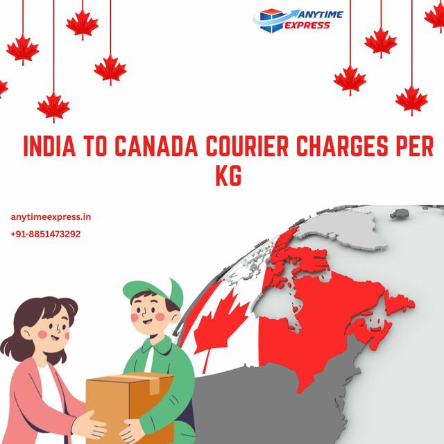 India to canada parcel charges International courier service