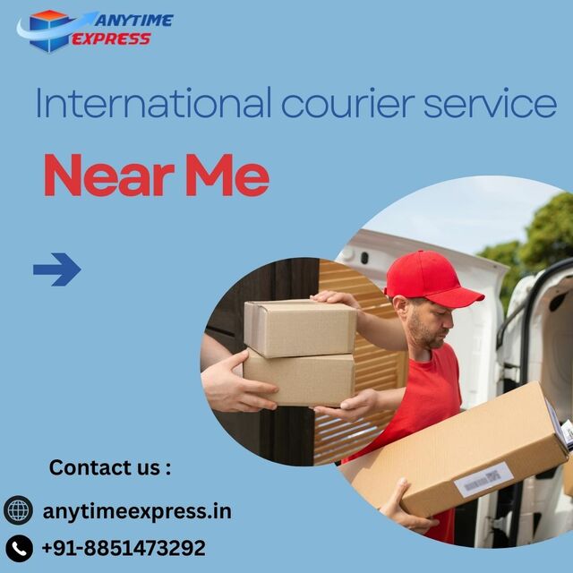 International courier service near you International courier service