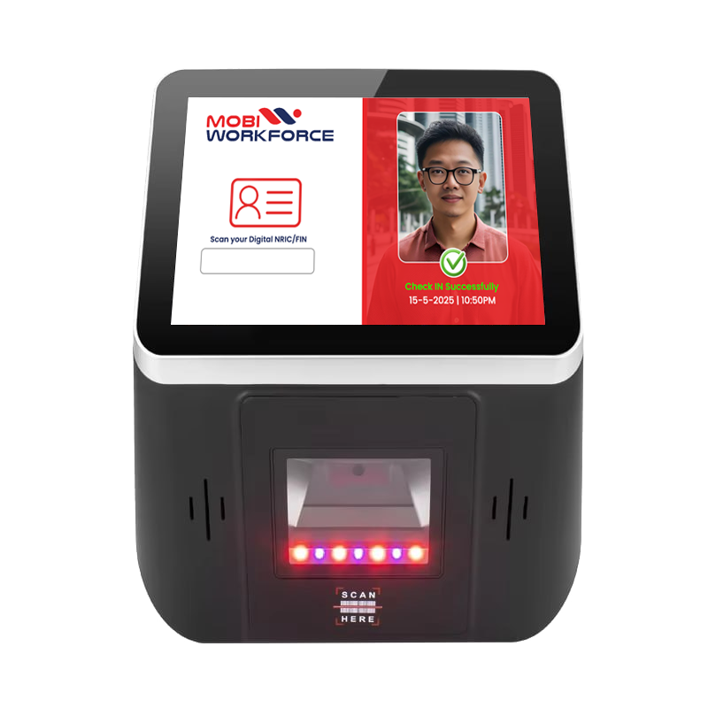 QR Code GPS Time Management Picture Box