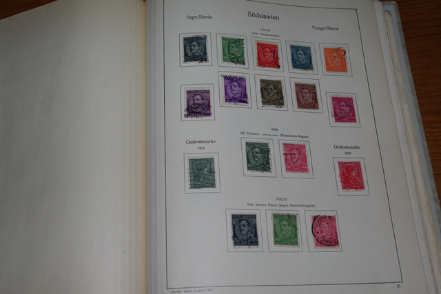 IMGP9942 Jugoslawien Serbien kroatien senas albumas