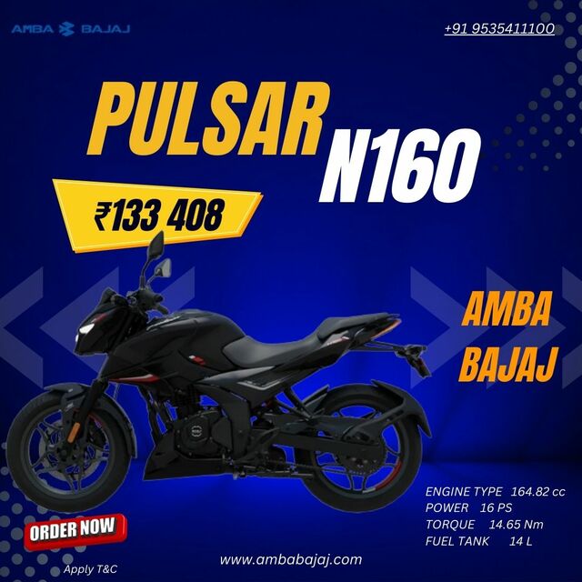 Bajaj Pulsar N160 Price, Mileage, Colours, Images Picture Box