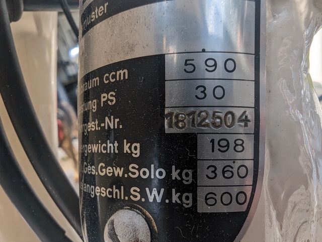 PXL 20230721 190511423 1812504 BMW 1967 R75/5 Conversion. Dover White