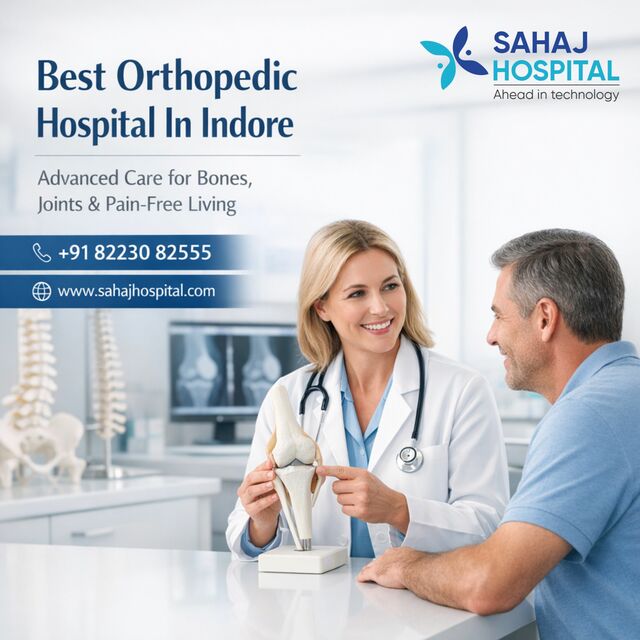 Best Orthopedic Hospital In Indore - Sahaj Hospita Best Orthopedic Hospital in Indore - Sahaj Hospital