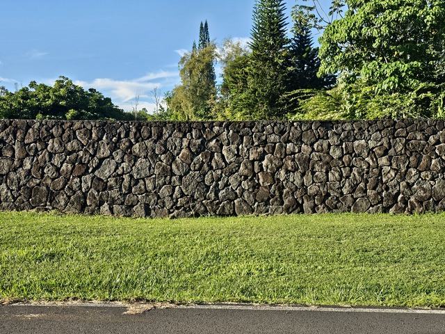 Big Island Fence & Gate Hawaiian stone wall constr Big Island Fence & Gate