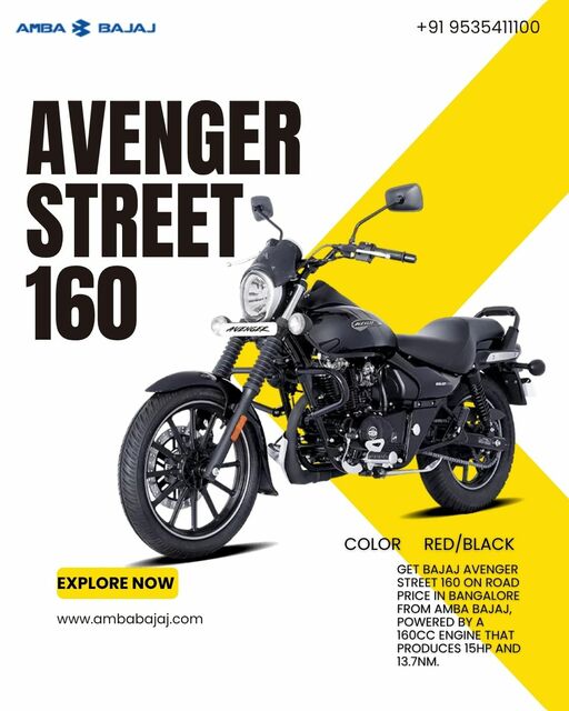 Bajaj Avenger Street 160 On Road Price in Bangalor Picture Box