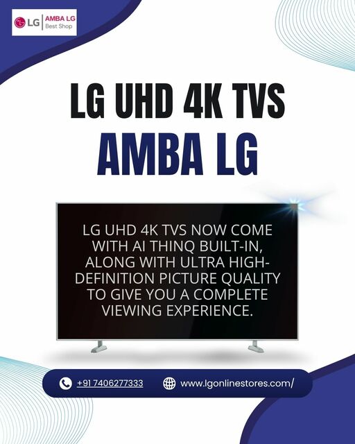 LG UHD 4K TVs Smart Ultra High Definition TV in Ba Picture Box