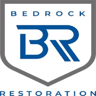 Logo Bedrock Restoration - Water Fire Mold Damage Service