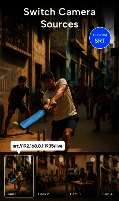 StreamyCam high-performance mobile tool for live s streamycam