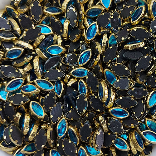 High-Quality Glossy Stones for Jewelry Design Silk Thread Materials| Ray Aari Shop