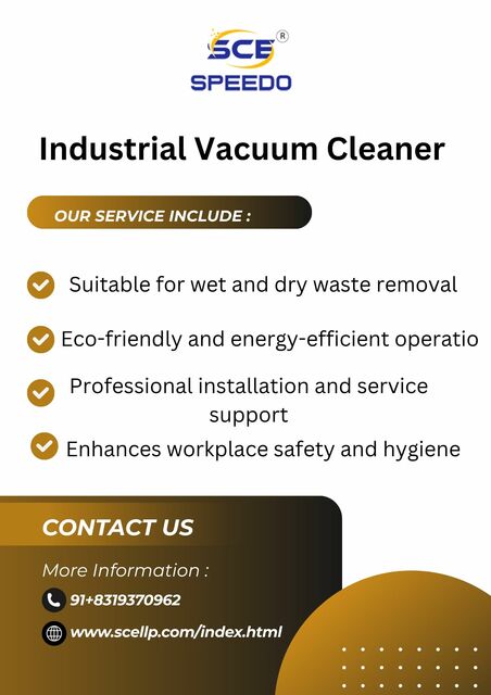 Industrial Vacuum Cleaner  Picture Box