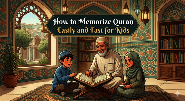 How to Memorize Quran Easily and Fast for Kids Picture Box