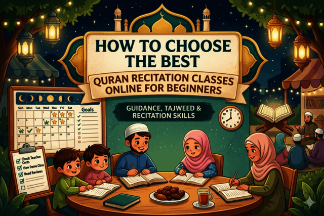 How to Choose the Best Quran Recitation Classes Picture Box