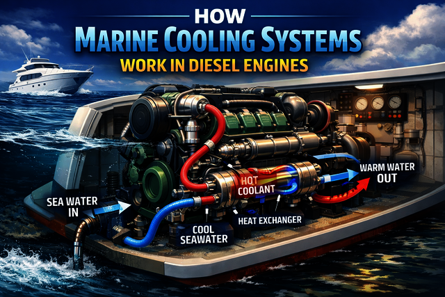 How Marine Cooling Systems Work in Diesel Engines Picture Box