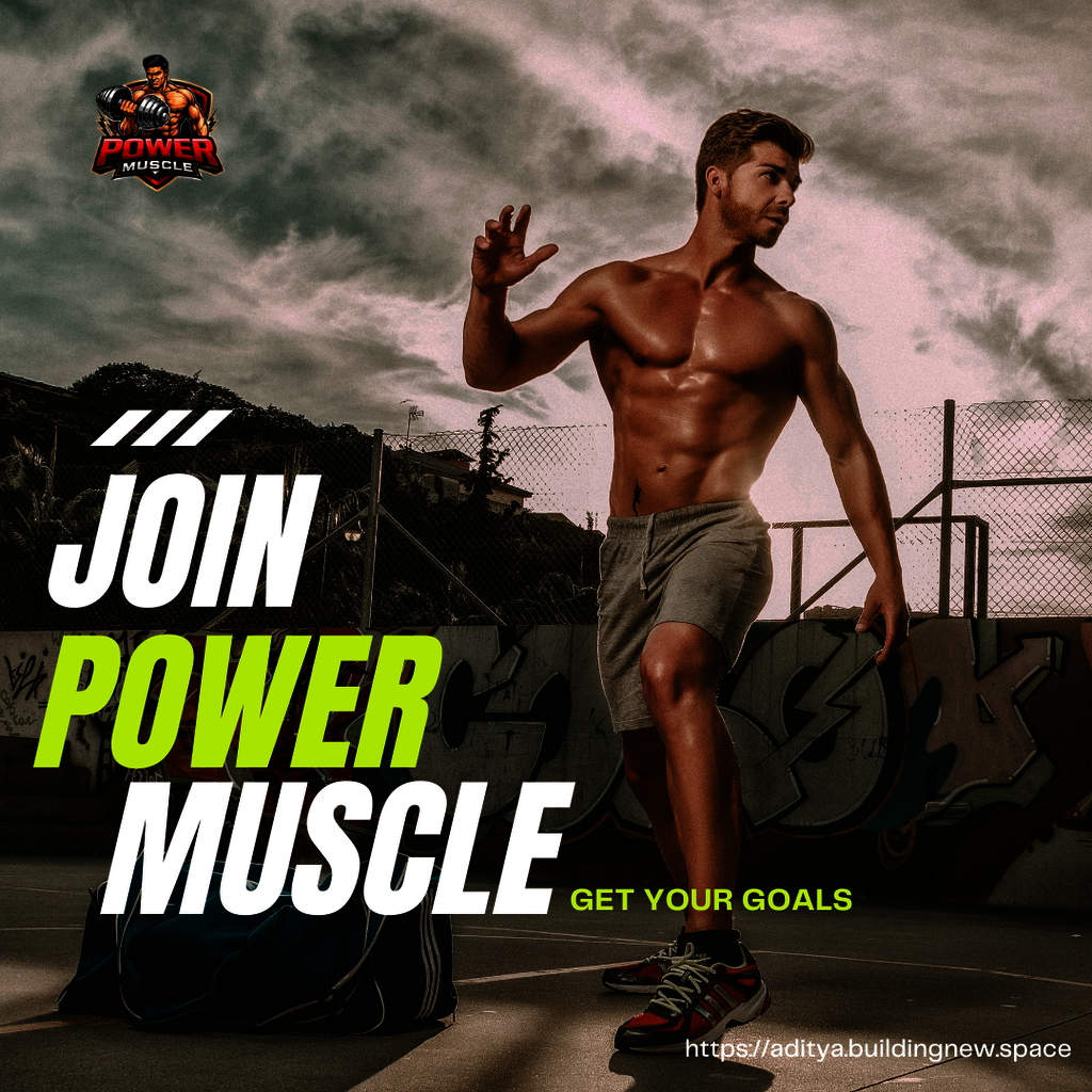 Join Power Muscle Gym  Transform Your Body Today Picture Box
