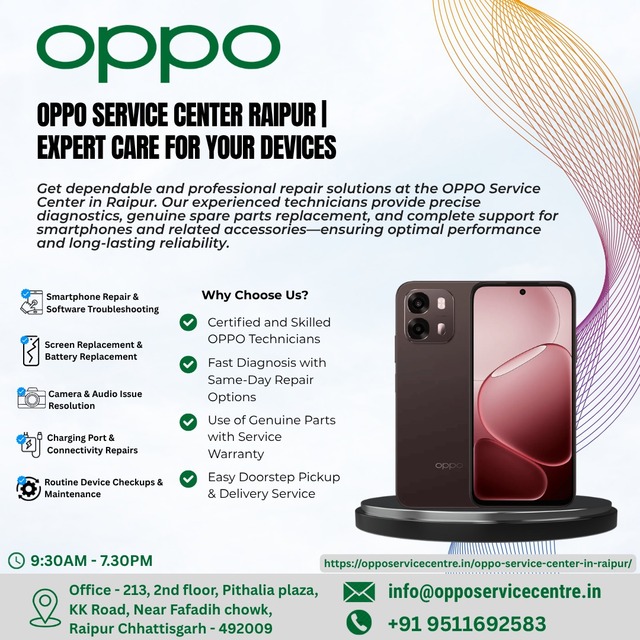 Oppo Service Centre Raipur Picture Box