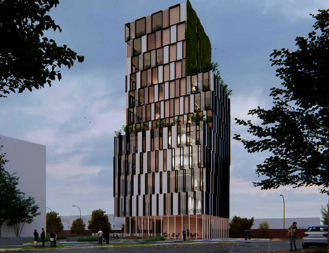 Quatertower – A Mixed-Use Urban Landmark Quatertower – Augsburg Urban Landmark by Studio Symbiosis