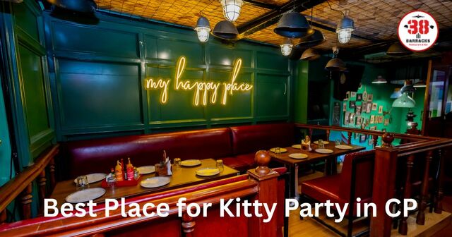 Ideal Corporate Dinner Place in CP Delhi 38 Barracks