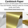 Cardstock Paper
