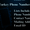 Turkey-phone-numbers - Picture Box
