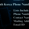 South-Korea-phone-numbers - Picture Box