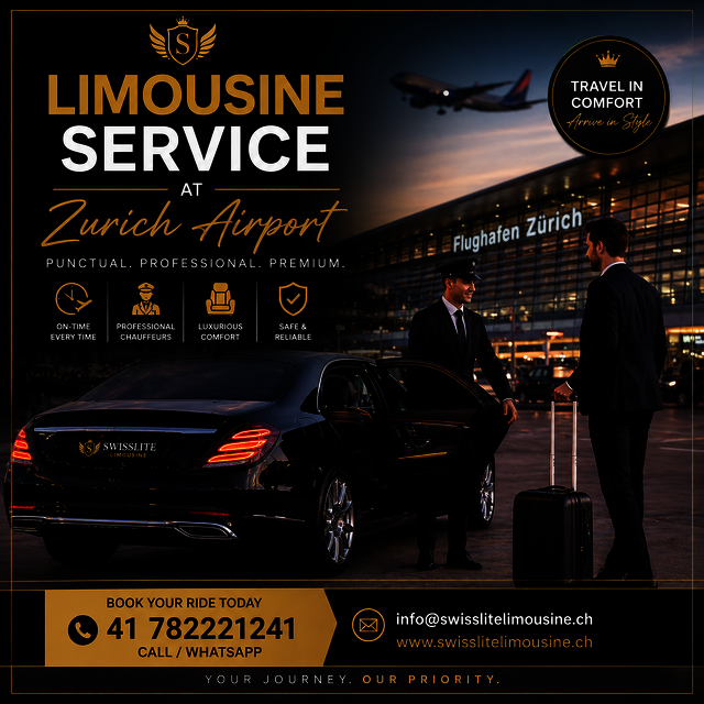 Limousine Service at Zurich Airport Limousine Service at Zurich Airport