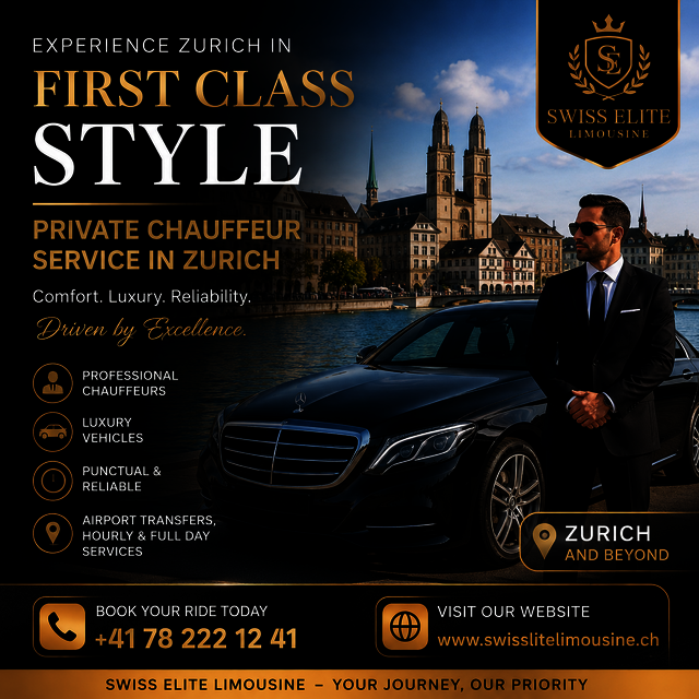 Private Chauffeur Service in Zurich (3) Private Chauffeur Service in Zurich
