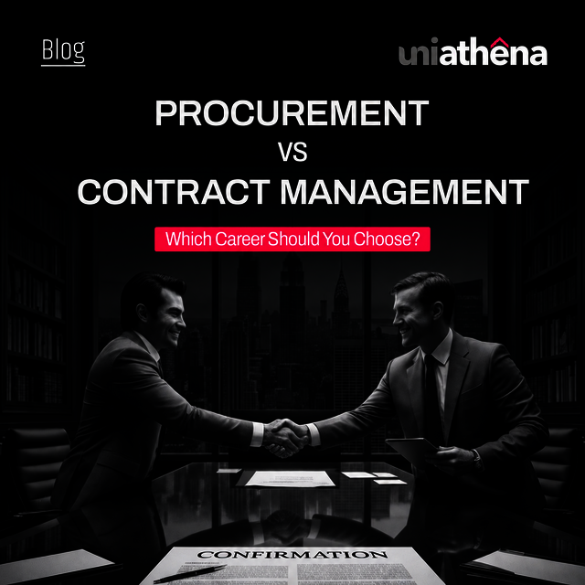 Procurement vs Contract Management Picture Box