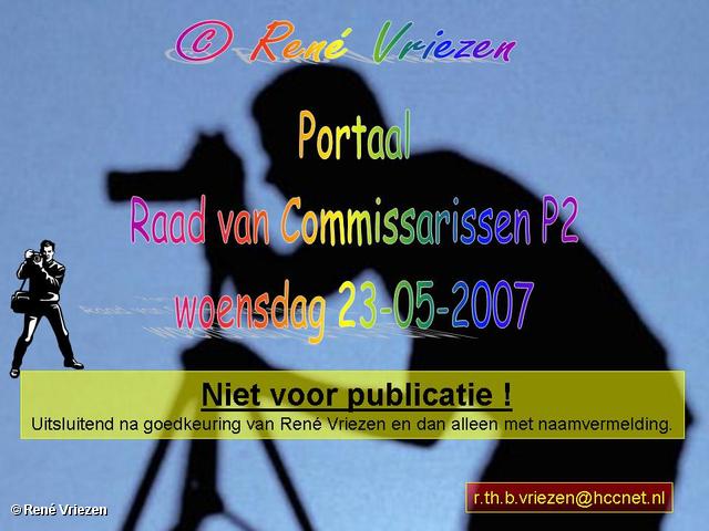 René Vriezen 2007-05-23 #0000 Portaal Raad van Comm. & Stedenbouwkund. P2 23-05-2007