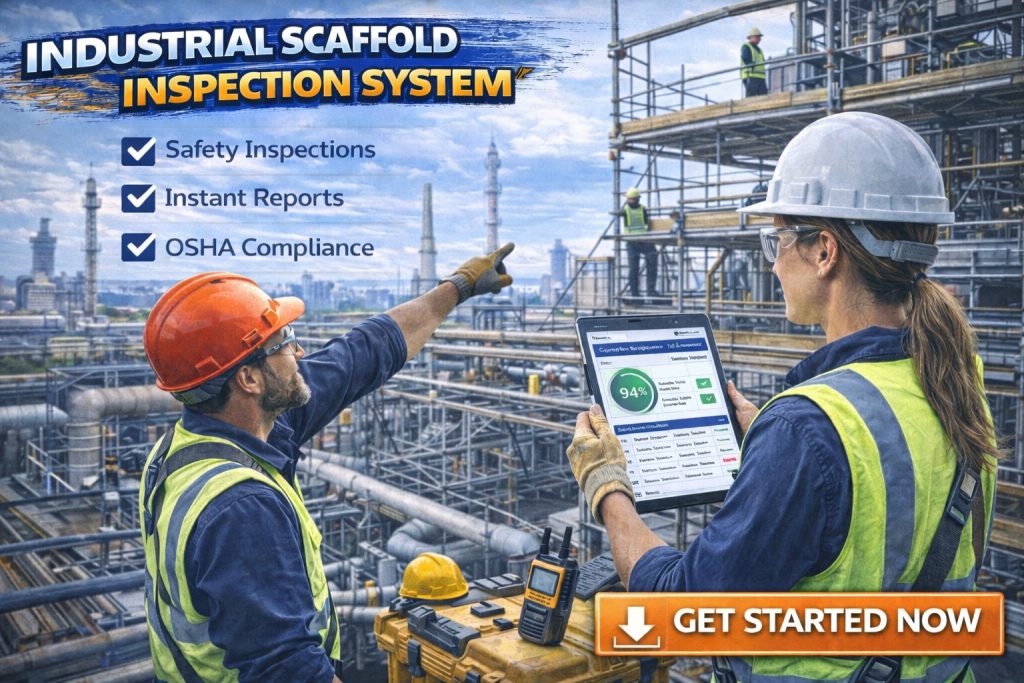 Industrial Scaffold Inspection System Picture Box