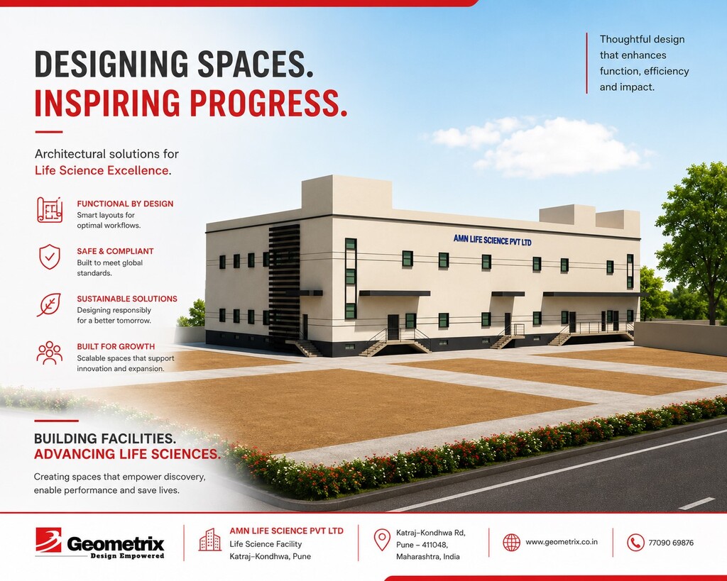 Designing Spaces. Inspiring Progress. Geometrix Architects Projects