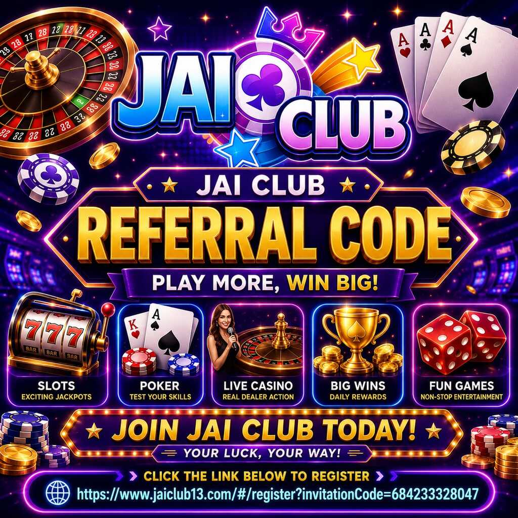Jai Club Referral Code Picture Box