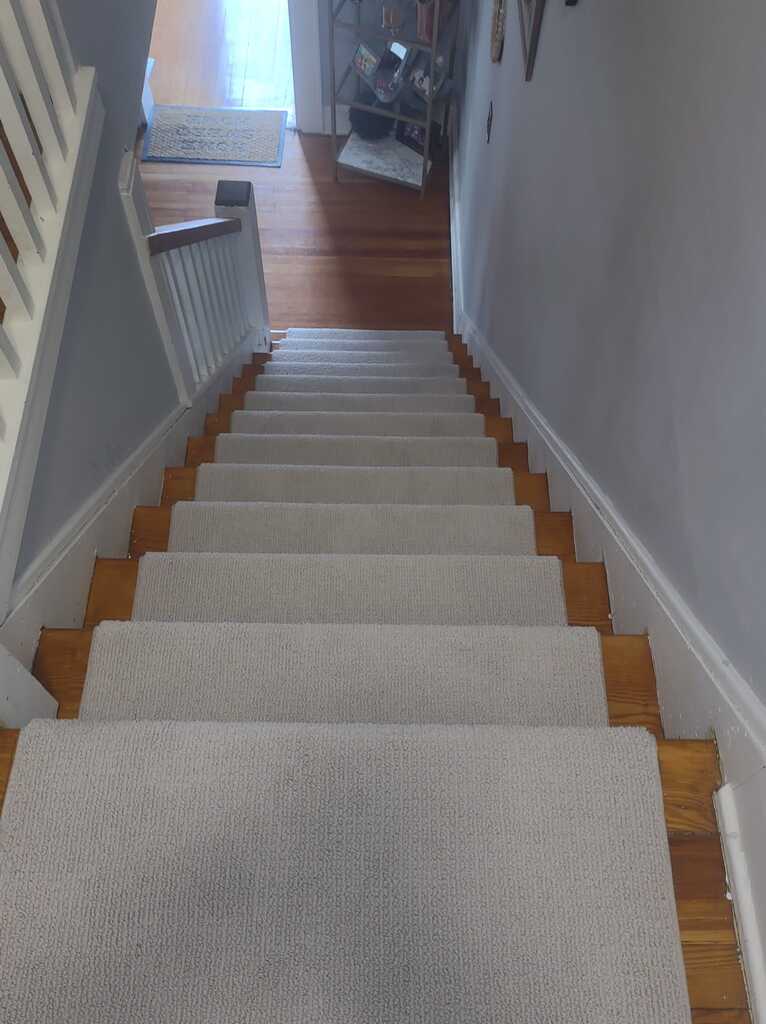 Carpet Runner Installation for Stairs in Paramus Picture Box