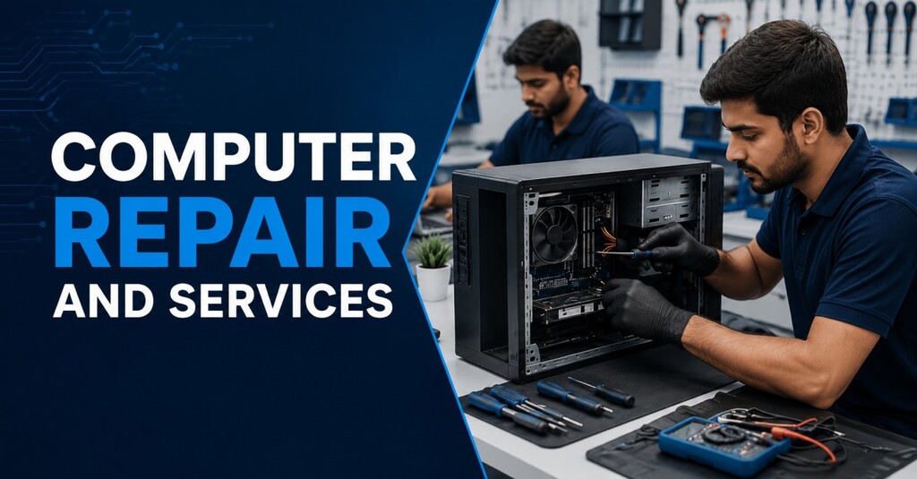 Computer Repair and Services Picture Box
