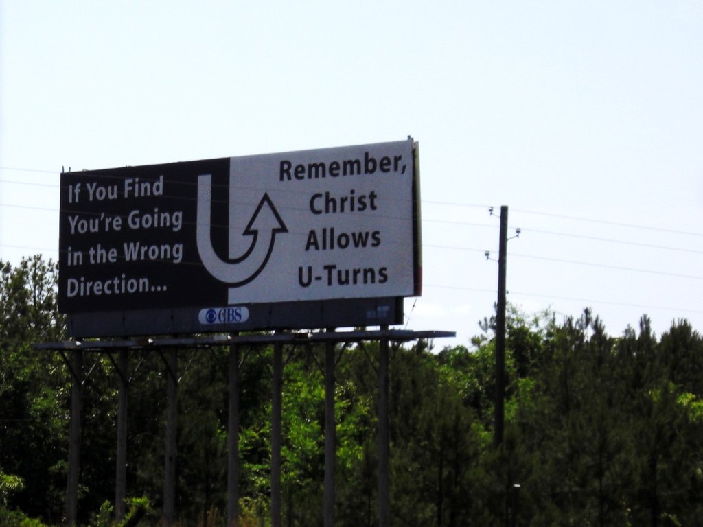 CIMG3690 - Billboards, Bikes, Roadsighns