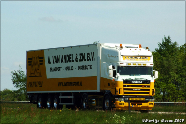 Van Andel Scania 164 - 540 Snelweg foto's