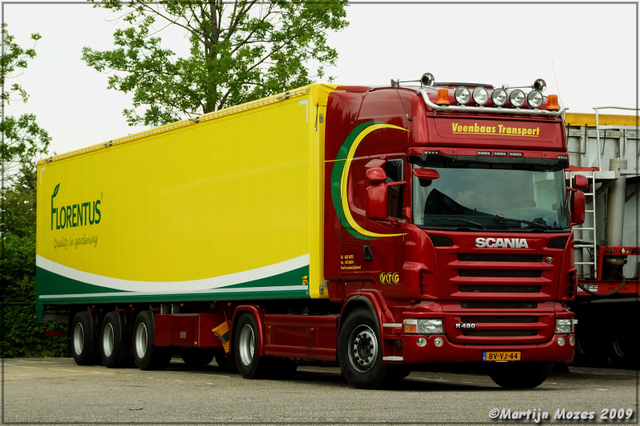 Veenbaas Scania R480 Vrachtwagens