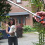 Christa en Cindy 28-06-09 3 - In de tuin 2010